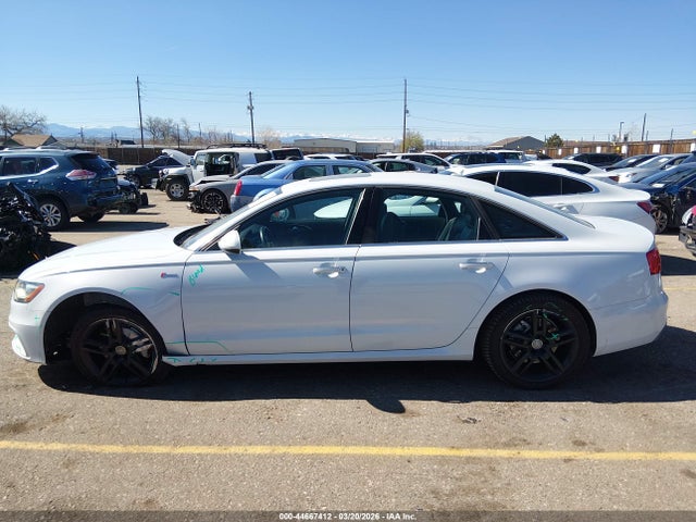 44667412 :رقم المزاد ، WAUFGAFC6FN014345 vin ، 2015 Audi A6 3.0t Premium Plus مزاد بيع