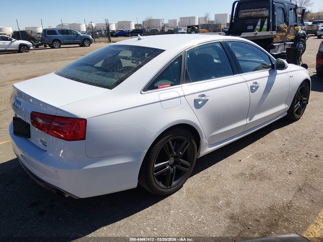 44667412 :رقم المزاد ، WAUFGAFC6FN014345 vin ، 2015 Audi A6 3.0t Premium Plus مزاد بيع