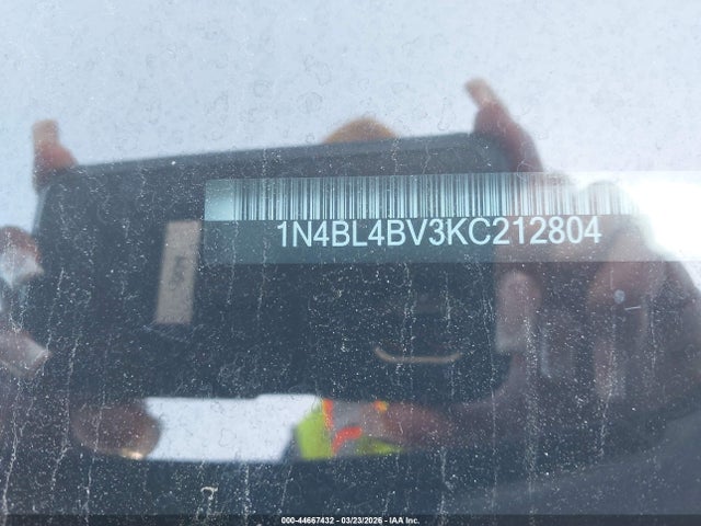 Nissan Altima 2.5 S 2019 1N4BL4BV3KC212804 Image 9