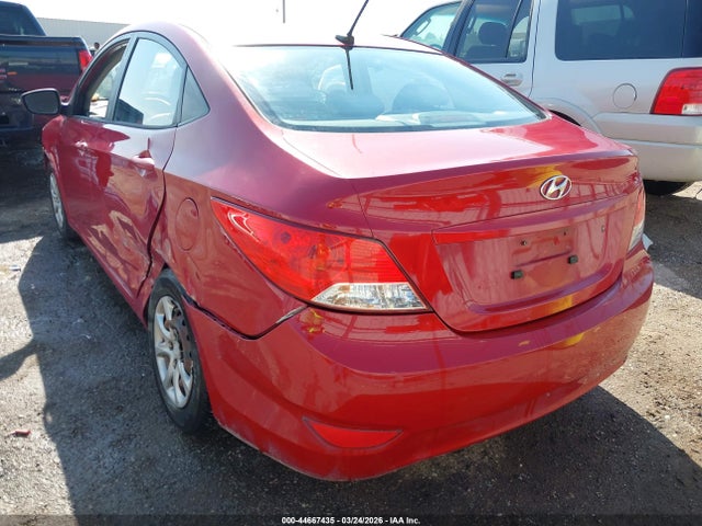 44667435 :رقم المزاد ، KMHCT4AE3DU306318 vin ، 2013 Hyundai Accent Gls مزاد بيع