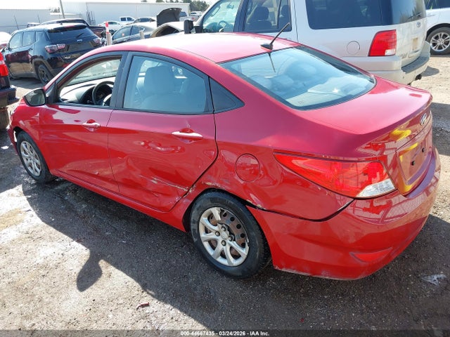 44667435 :رقم المزاد ، KMHCT4AE3DU306318 vin ، 2013 Hyundai Accent Gls مزاد بيع