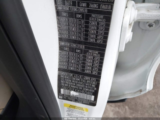 2019 LAND ROVER DISCOVERY SPORT SALCR2FX5KH829484 Photo 8