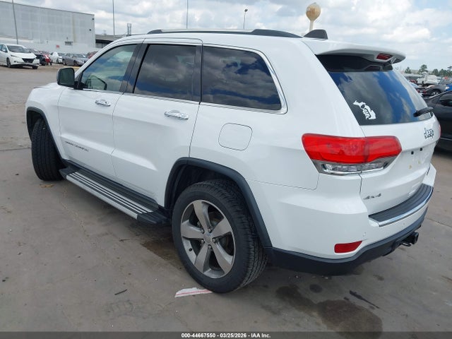 Aukcja sprzedaży 2015 Jeep Grand Cherokee Limited, vin: 1C4RJFBG9FC928348, numer aukcji: 44667550
