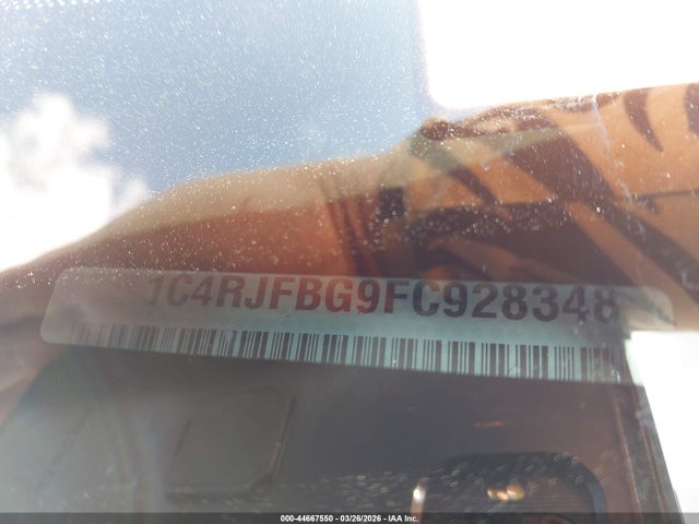 Aukcja sprzedaży 2015 Jeep Grand Cherokee Limited, vin: 1C4RJFBG9FC928348, numer aukcji: 44667550