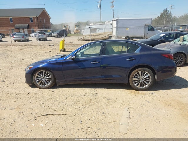 2022 Infiniti Q50 Luxe მანქანა იყიდება აუქციონზე, vin: JN1EV7BP6NM312059, აუქციონის ნომერი: 44667554