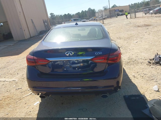 2022 Infiniti Q50 Luxe მანქანა იყიდება აუქციონზე, vin: JN1EV7BP6NM312059, აუქციონის ნომერი: 44667554