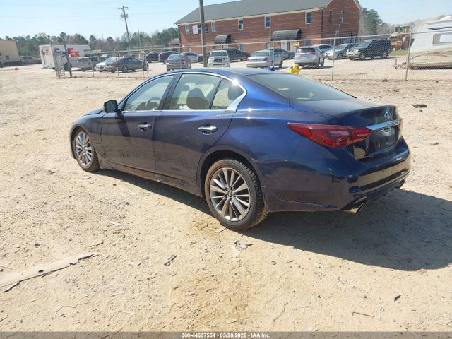 2022 Infiniti Q50 Luxe მანქანა იყიდება აუქციონზე, vin: JN1EV7BP6NM312059, აუქციონის ნომერი: 44667554