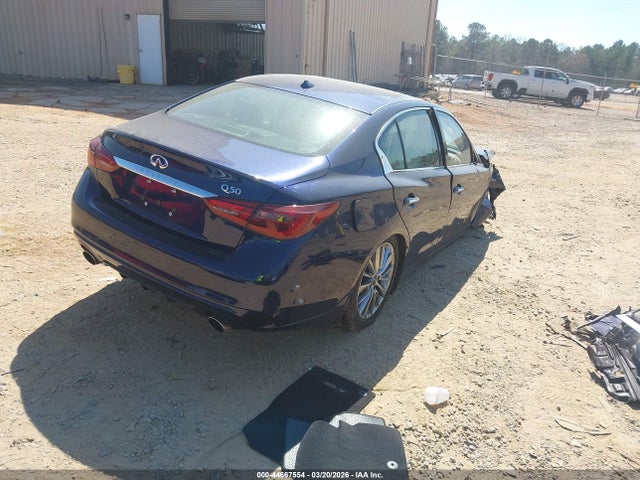 2022 Infiniti Q50 Luxe მანქანა იყიდება აუქციონზე, vin: JN1EV7BP6NM312059, აუქციონის ნომერი: 44667554