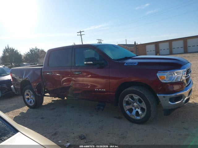 44667575 :رقم المزاد ، 1C6SRFFT3LN377598 vin ، 2020 Ram 1500 Big Horn  4x4 5'7 Box مزاد بيع