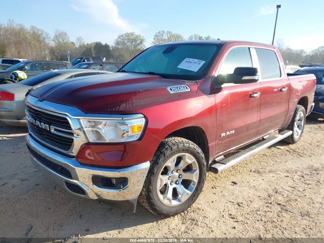 44667575 :رقم المزاد ، 1C6SRFFT3LN377598 vin ، 2020 Ram 1500 Big Horn  4x4 5'7 Box مزاد بيع