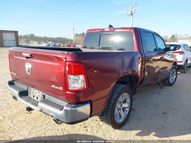 44667575 :رقم المزاد ، 1C6SRFFT3LN377598 vin ، 2020 Ram 1500 Big Horn  4x4 5'7 Box مزاد بيع