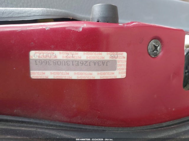 2003 MITSUBISHI LANCER JA3AJ26E13U083661 Photo 8