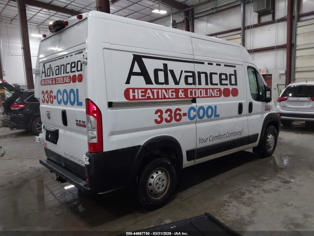3C6TRVCG5LE141853 RAM Promaster 2500 High Roof 136 Wb