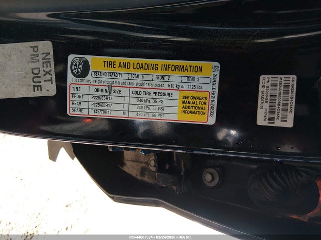 Aukcja sprzedaży 2017 Chevrolet Equinox Lt, vin: 2GNALCEK2H6248932, numer aukcji: 44667884
