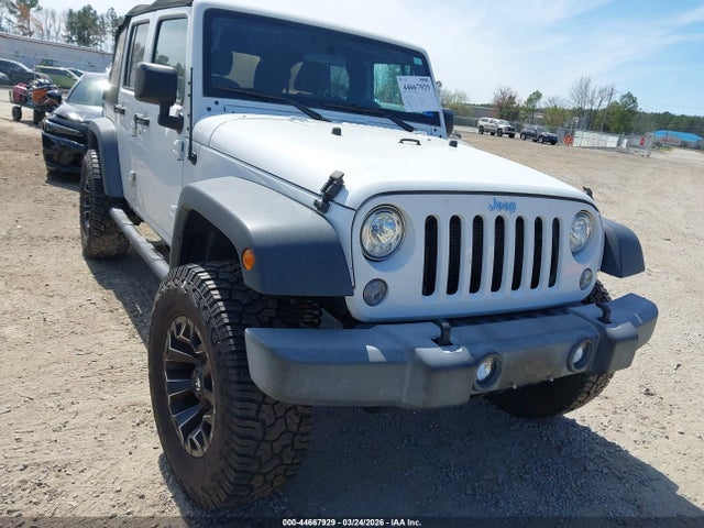 2017 Jeep Wrangler Unlimited Sport 4x4 მანქანა იყიდება აუქციონზე, vin: 1C4BJWDG9HL720438, აუქციონის ნომერი: 44667929