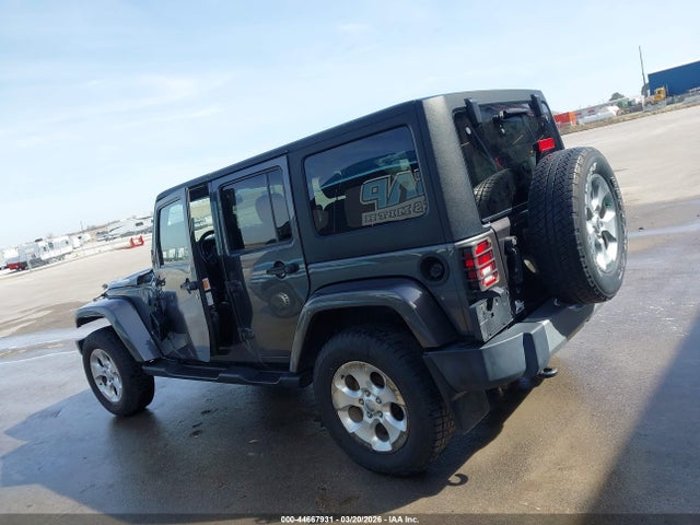 44667931 :رقم المزاد ، 1C4HJWEG8EL237494 vin ، 2014 Jeep Wrangler Unlimited Sahara مزاد بيع