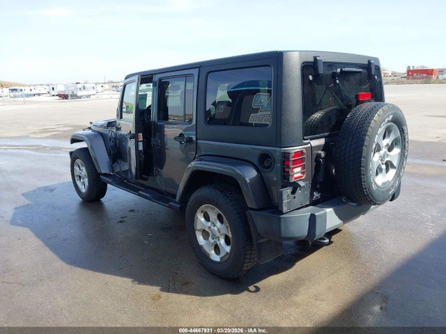 44667931 :رقم المزاد ، 1C4HJWEG8EL237494 vin ، 2014 Jeep Wrangler Unlimited Sahara مزاد بيع