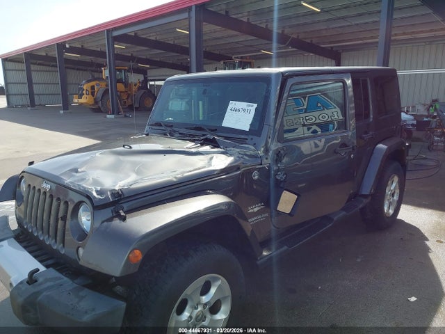 44667931 :رقم المزاد ، 1C4HJWEG8EL237494 vin ، 2014 Jeep Wrangler Unlimited Sahara مزاد بيع