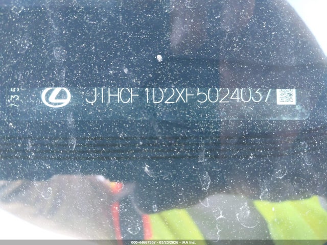 2015 LEXUS IS 250 JTHCF1D2XF5024037 Photo 8