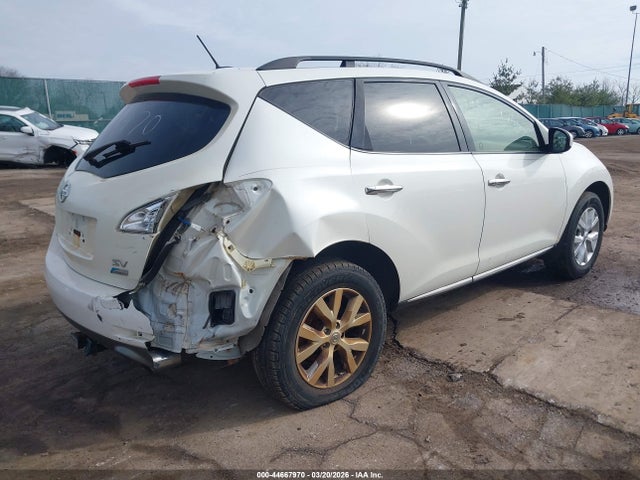 2012 Nissan Murano Sv მანქანა იყიდება აუქციონზე, vin: JN8AZ1MW4CW240494, აუქციონის ნომერი: 44667970
