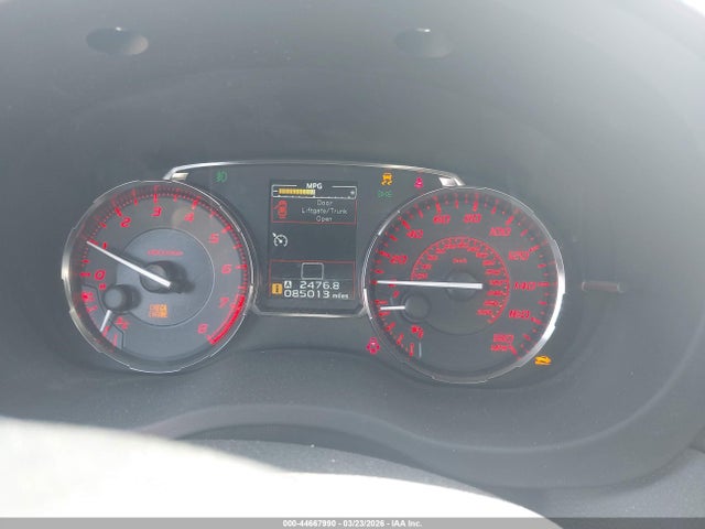 Продаж на аукціоні авто 2016 Subaru Wrx Premium, vin: JF1VA1E68G9801079, номер лоту: 44667990