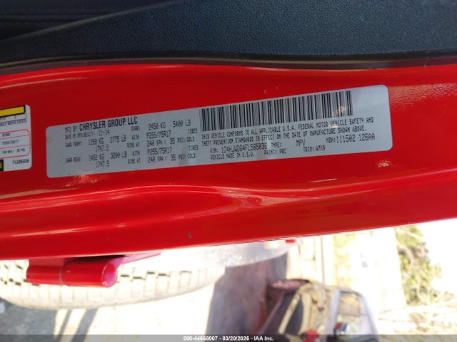 Продаж на аукціоні авто 2015 Jeep Wrangler Unlimited Sport, vin: 1C4HJWDG4FL585036, номер лоту: 44668007