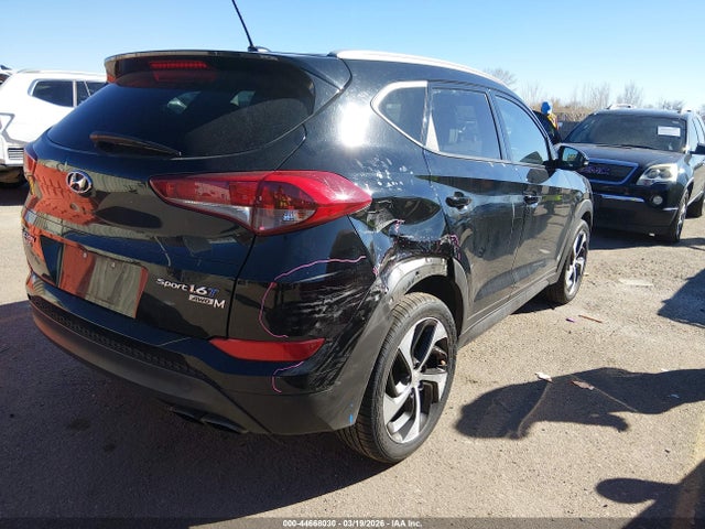 2016 Hyundai Tucson Sport მანქანა იყიდება აუქციონზე, vin: KM8J3CA21GU125391, აუქციონის ნომერი: 44668030