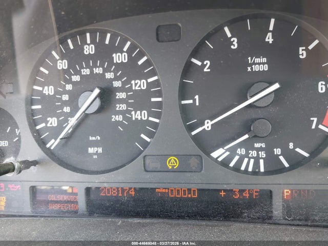 Aukcja sprzedaży 2001 Bmw 540ia, vin: WBADN63421GM71027, numer aukcji: 44668048