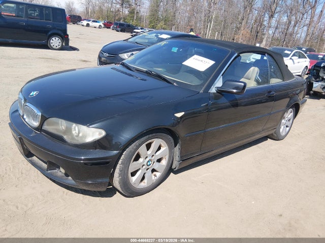 2006 Bmw 325ci მანქანა იყიდება აუქციონზე, vin: WBABW33456PX88892, აუქციონის ნომერი: 44668227