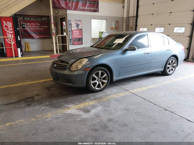 2005 Infiniti G35x მანქანა იყიდება აუქციონზე, vin: JNKCV51F15M312597, აუქციონის ნომერი: 44668278