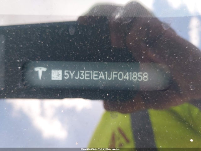 Aukcja sprzedaży 2018 Tesla Model 3 Long Range/mid Range, vin: 5YJ3E1EA1JF041858, numer aukcji: 44668300
