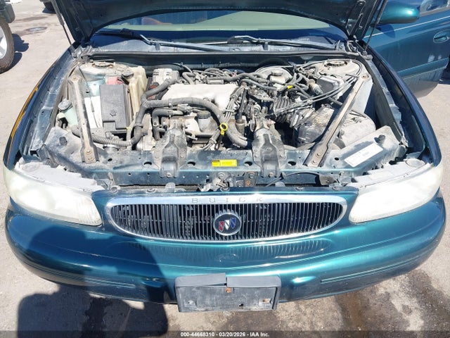 44668310 :رقم المزاد ، 2G4WS52J611157394 vin ، 2001 Buick Century Custom مزاد بيع