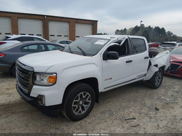 Aukcja sprzedaży 2022 Gmc Canyon 4wd  Short Box At4 - Cloth, vin: 1GTG6FEN3N1160749, numer aukcji: 44668486