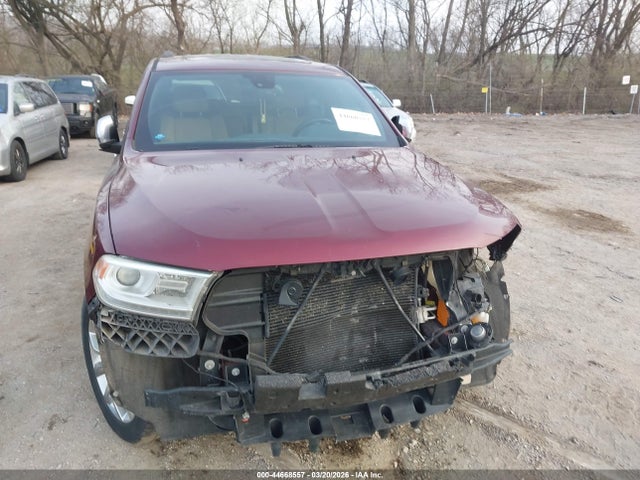 44668557 :رقم المزاد ، 1C4RDJEG4GC346925 vin ، 2016 Dodge Durango Citadel مزاد بيع