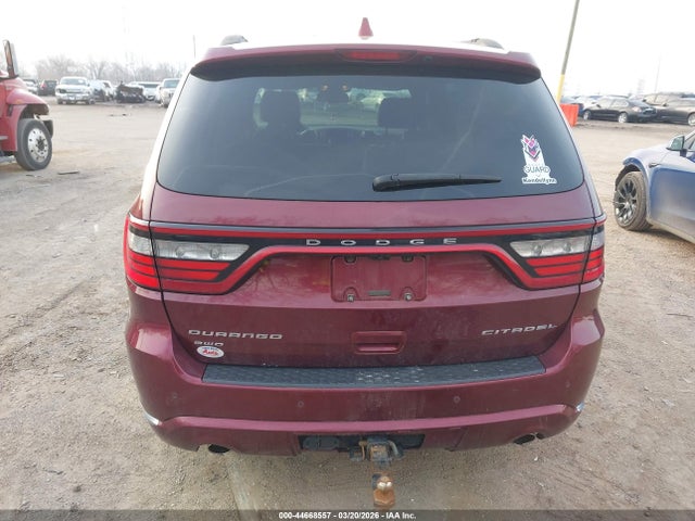 44668557 :رقم المزاد ، 1C4RDJEG4GC346925 vin ، 2016 Dodge Durango Citadel مزاد بيع