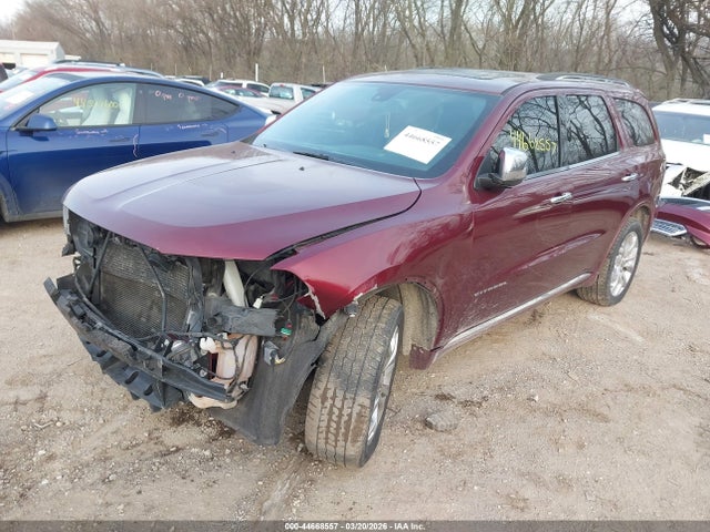 44668557 :رقم المزاد ، 1C4RDJEG4GC346925 vin ، 2016 Dodge Durango Citadel مزاد بيع