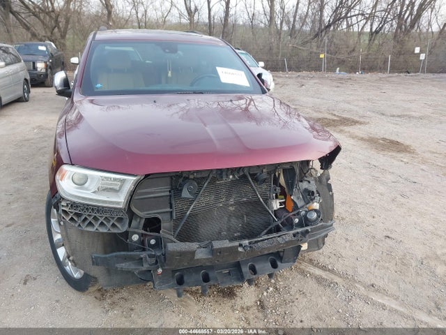 44668557 :رقم المزاد ، 1C4RDJEG4GC346925 vin ، 2016 Dodge Durango Citadel مزاد بيع