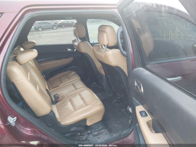 44668557 :رقم المزاد ، 1C4RDJEG4GC346925 vin ، 2016 Dodge Durango Citadel مزاد بيع