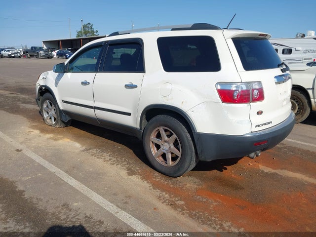 44668619 :رقم المزاد ، 1GKLRKED7AJ156496 vin ، 2010 Gmc Acadia Sl مزاد بيع