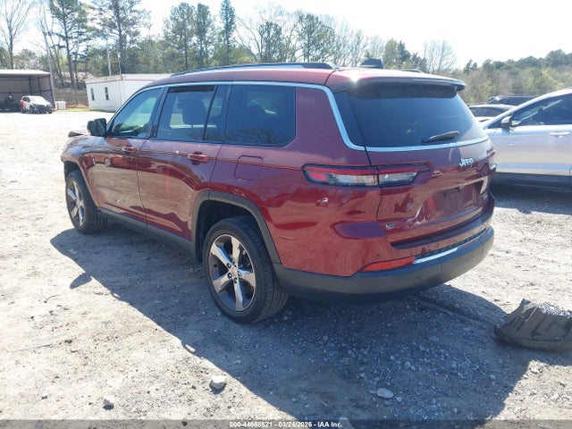 Aukcja sprzedaży 2021 Jeep Grand Cherokee L Limited 4x2, vin: 1C4RJJBG9M8126319, numer aukcji: 44668621