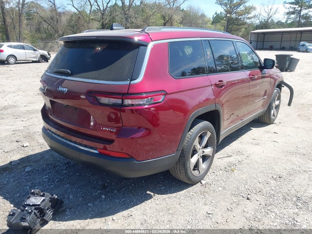 Aukcja sprzedaży 2021 Jeep Grand Cherokee L Limited 4x2, vin: 1C4RJJBG9M8126319, numer aukcji: 44668621