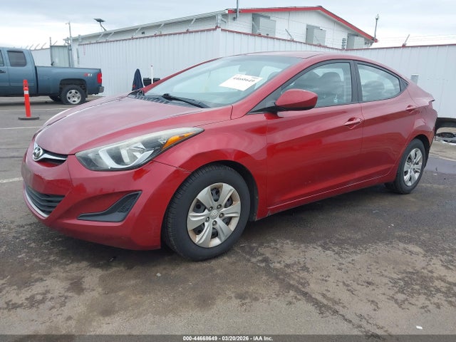 Продаж на аукціоні авто 2016 Hyundai Elantra Se, vin: 5NPDH4AEXGH695743, номер лоту: 44668649