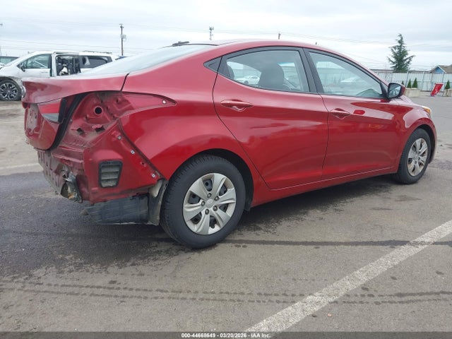 Продаж на аукціоні авто 2016 Hyundai Elantra Se, vin: 5NPDH4AEXGH695743, номер лоту: 44668649