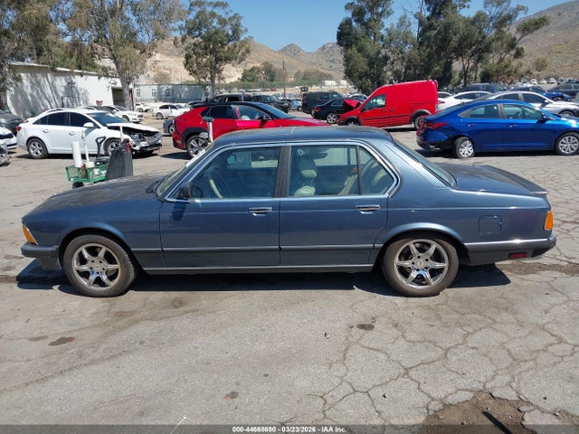 Продажа на аукционе авто 1985 Bmw 735i, vin: WBAFH810X09424827, номер лота: 44668690