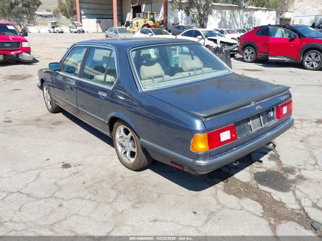 Продажа на аукционе авто 1985 Bmw 735i, vin: WBAFH810X09424827, номер лота: 44668690