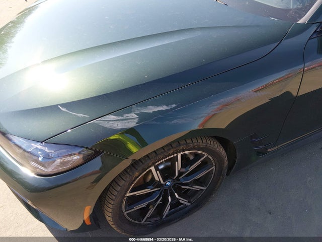 Продажа на аукционе авто 2022 Bmw I4 Edrive40, vin: WBY73AW00NFN17434, номер лота: 44668694