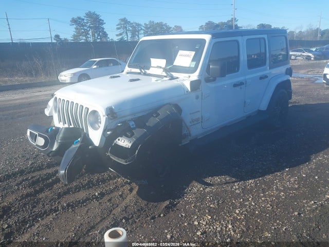 44668882 :رقم المزاد ، 1C4JJXP69PW557369 vin ، 2023 Jeep Wrangler 4xe Sahara 4x4 مزاد بيع