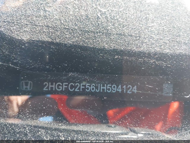 2018 HONDA CIVIC 2HGFC2F56JH594124 Photo 8