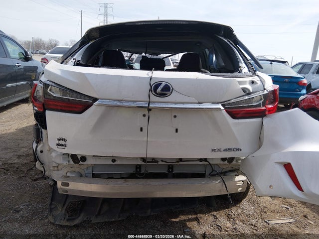 44668939 :رقم المزاد ، 2T2BGMCA8JC028812 vin ، 2018 Lexus Rx 450h مزاد بيع