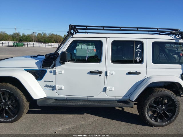 2023 Jeep Wrangler 4xe Sahara 4x4 მანქანა იყიდება აუქციონზე, vin: 1C4JJXP66PW525480, აუქციონის ნომერი: 44668983